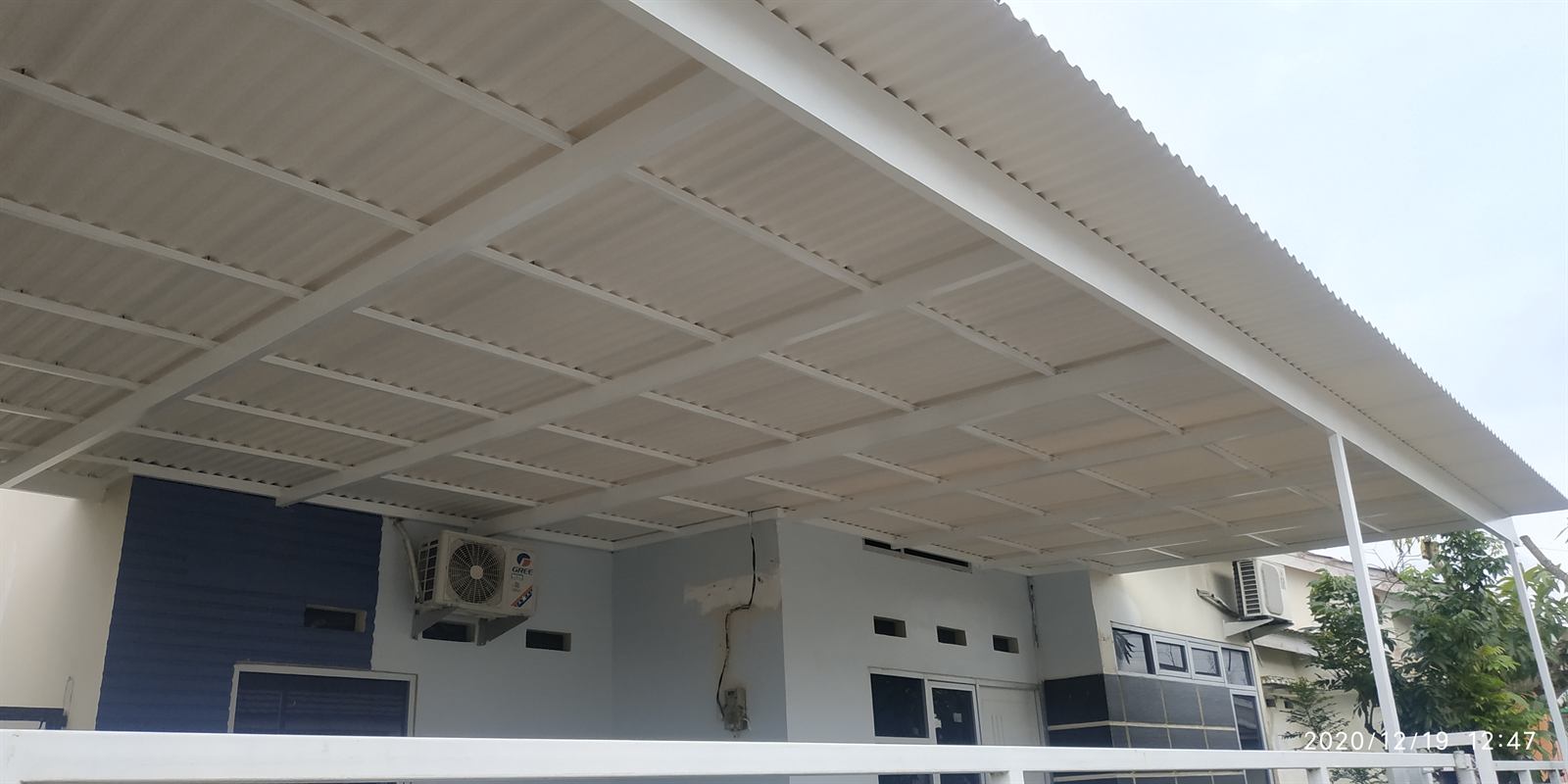 kanopi rumah pak ari - Dokumentasi Proyek